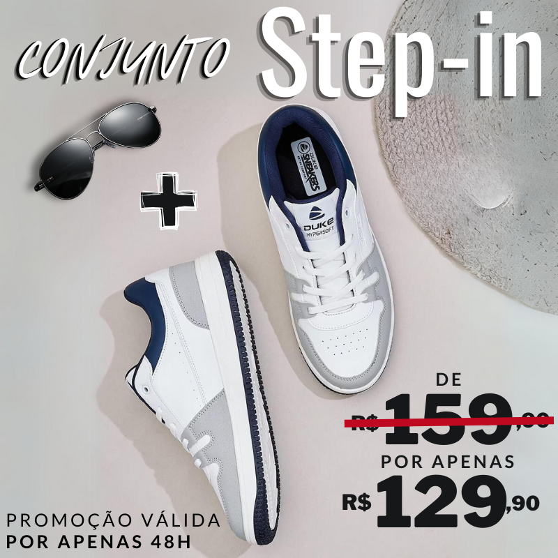 Conjunto Step-in - Edição Especial [Promoção Limitada]