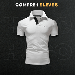 [LIQUIDAÇÃO] Kit 5 Camisetas Boss + BRINDE Cueca Boss