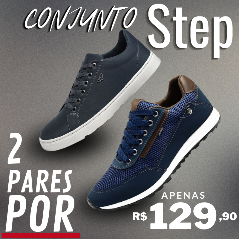 Conjunto Step- Edição Especial [Promoção Limitada]