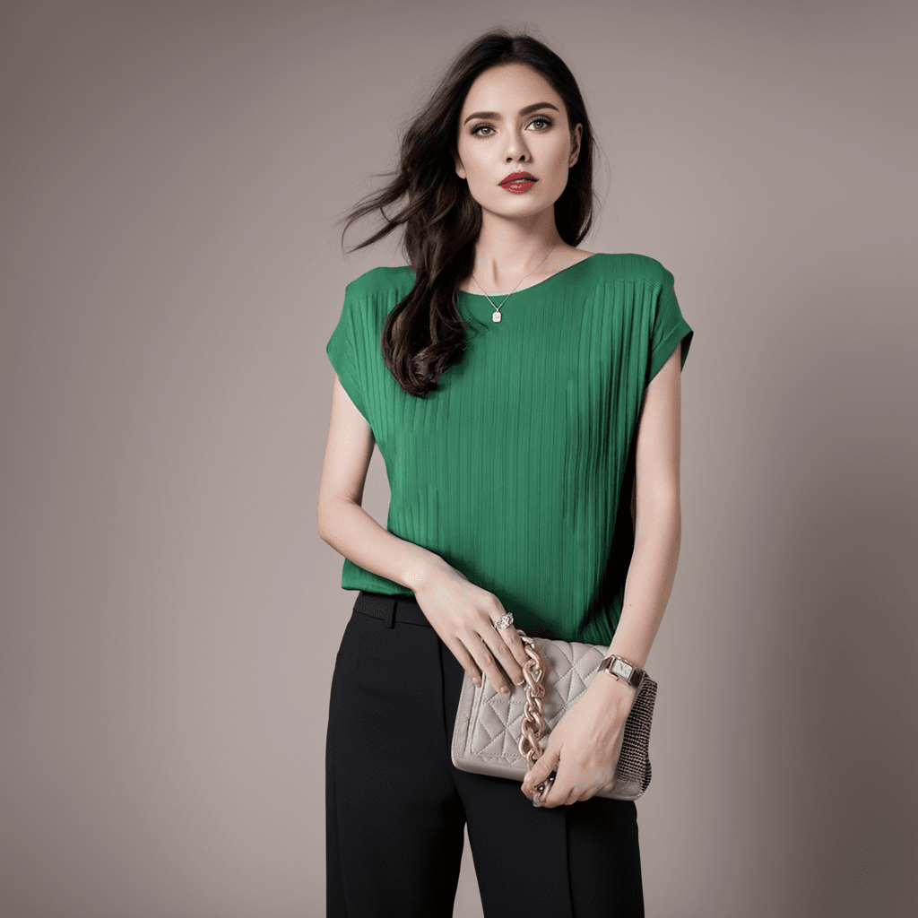 [Compre 1 Leve 5] Blusinhas Liana em Malha Viscoelástica - Ideal no Verão