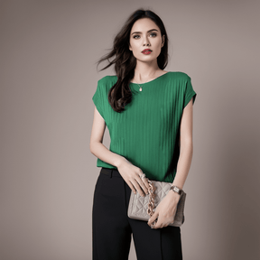 [Compre 1 Leve 5] Blusinhas Liana em Malha Viscoelástica - Ideal no Verão