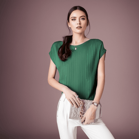 [Compre 1 Leve 5] Blusinhas Liana em Malha Viscoelástica - Ideal no Verão