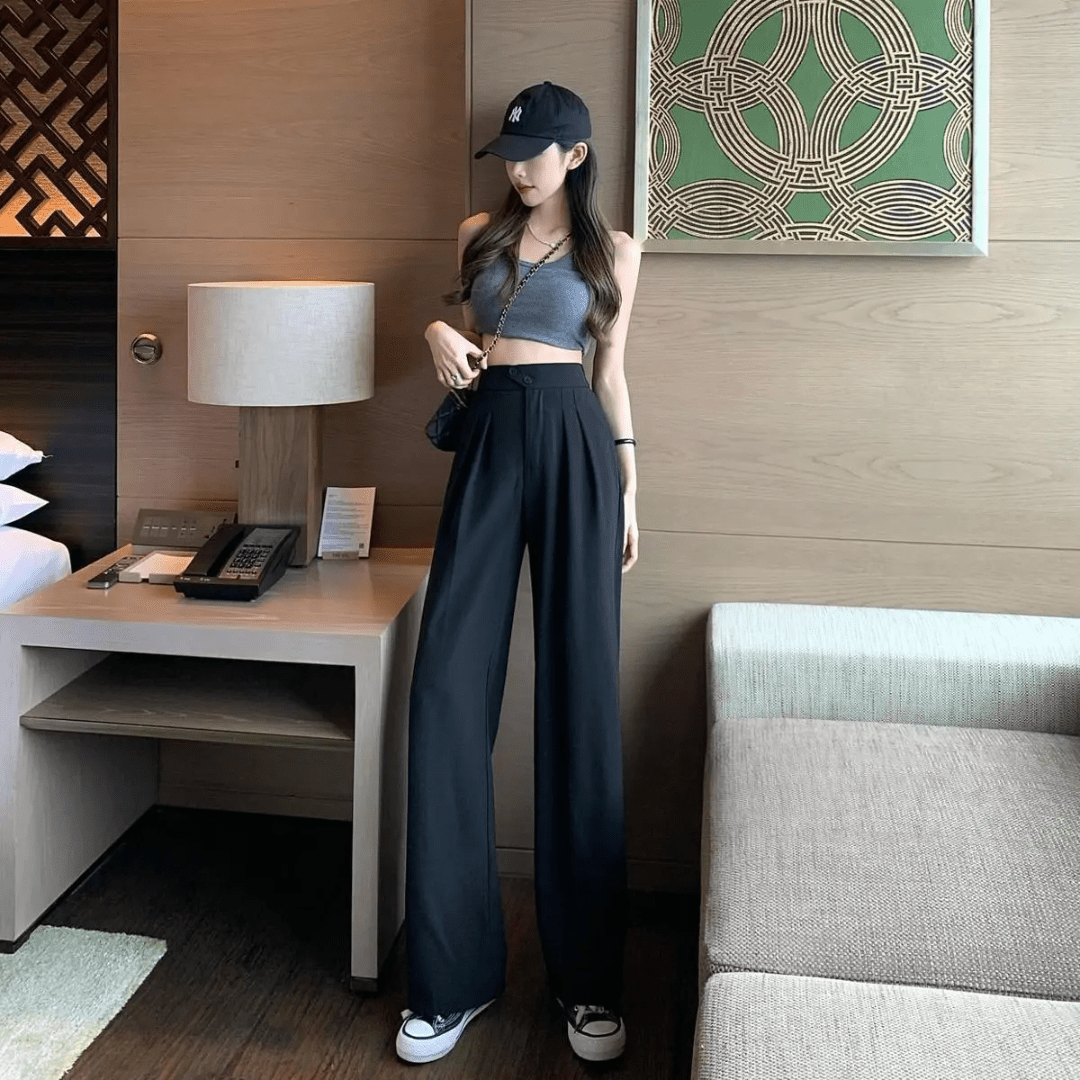 [COMPRE 2 LEVE 4] Calça Pantalona Casual - SOMENTE HOJE!