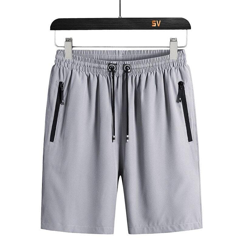 [KIT 5 SHORTS] - UNISSEX - Bermudas Esporte Fino em Seda Gelo