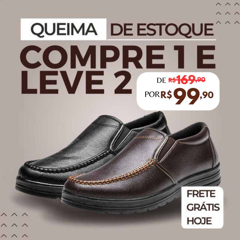 Sapato Empreendedor - [COMPRE 1 LEVE 2]