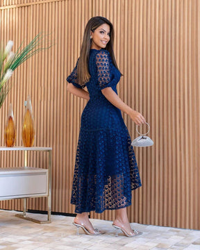 Vestido Helena + Brinde Kit de 5 Batons